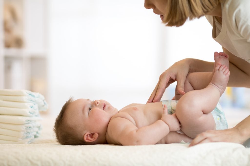 Des substances toxiques trouvées dans des couches pour bébés par les autorités sanitaires.