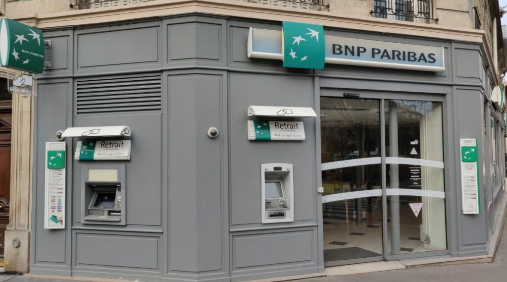 La banque BNP Paribas victime d'une panne nationale.