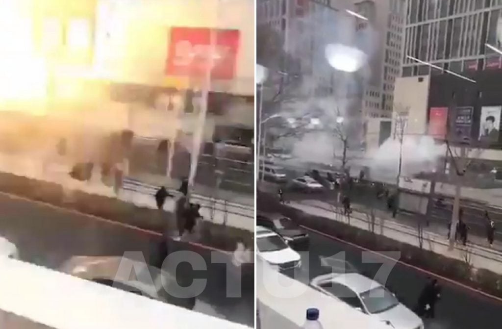 Chine : Plusieurs explosions à proximité d'un centre commercial à Changchun. Au moins un mort.