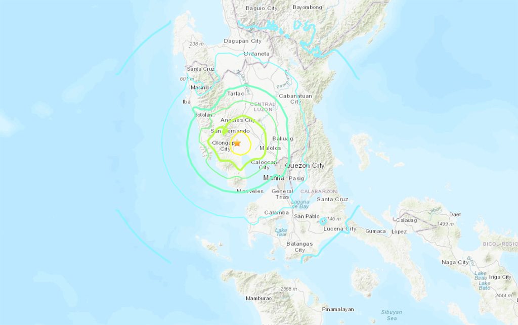 Philippines : Un séisme de magnitude 6,3 a secoué Manille