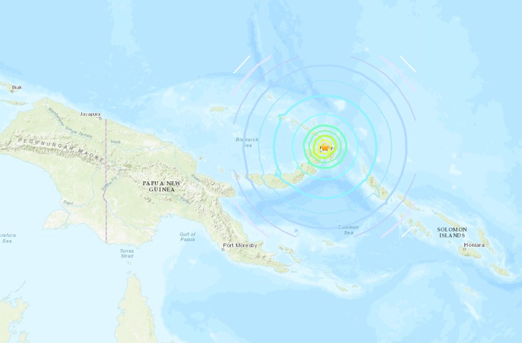 Alerte au tsunami après un violent séisme de magnitude 7,5 en Papouasie-Nouvelle-Guinée