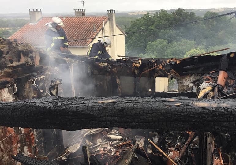 Haute-Garonne : 2 pompiers blessés par l’effondrement d’un plafond lors d’une intervention