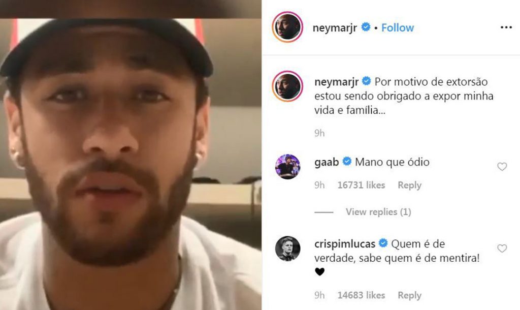 «C’était un piège et je suis tombé dedans» : Accusé de viol, Neymar révèle ses échanges avec la jeune femme
