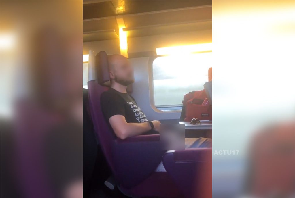Un homme se masturbe à côté d'une jeune femme dans un TGV, elle le filme et diffuse la vidéo