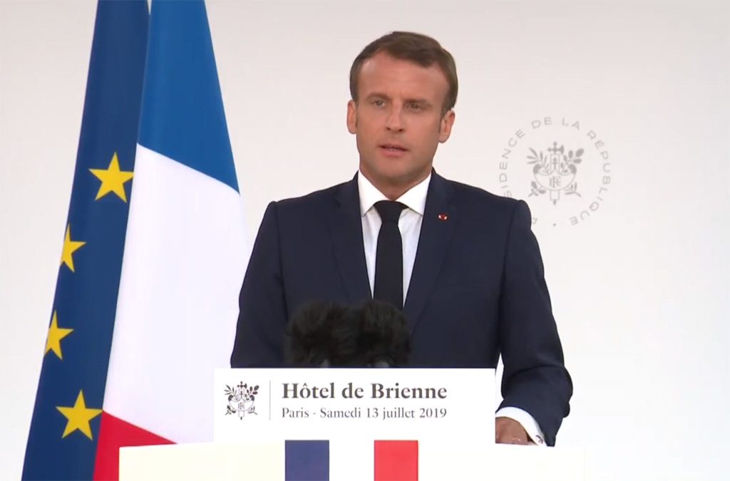 Emmanuel Macron annonce la création d'un commandement militaire de l'espace