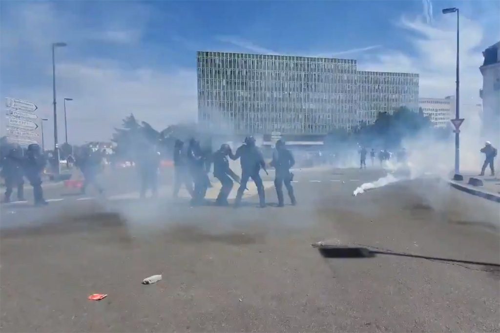 Mort de Steve : Des heurts à Nantes lors de la manifestation contre les violences policières
