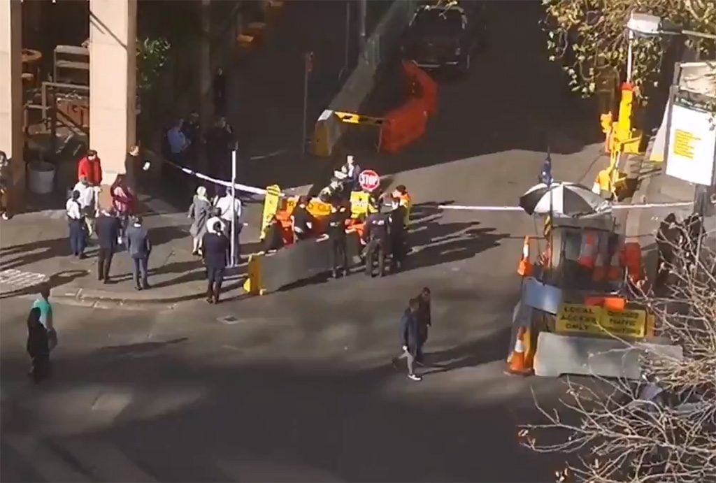 Sydney : Un homme armé d'un couteau a attaqué des passants en hurlant «Allah Akbar», au moins une blessée