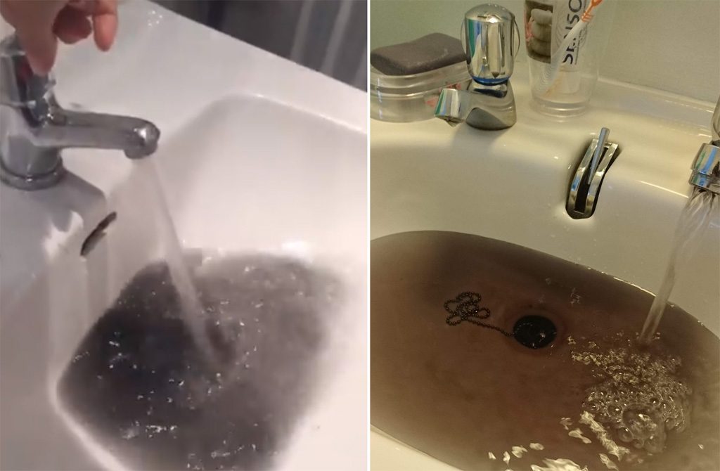 Incendie à Rouen : Des internautes montrent de l'eau noire dans leur robinet