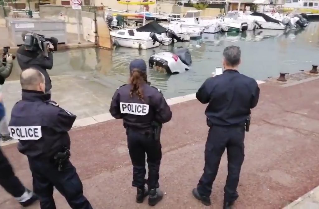 Marseille : Une voiture plonge dans le Vieux-Port, le conducteur suivait aveuglément son GPS