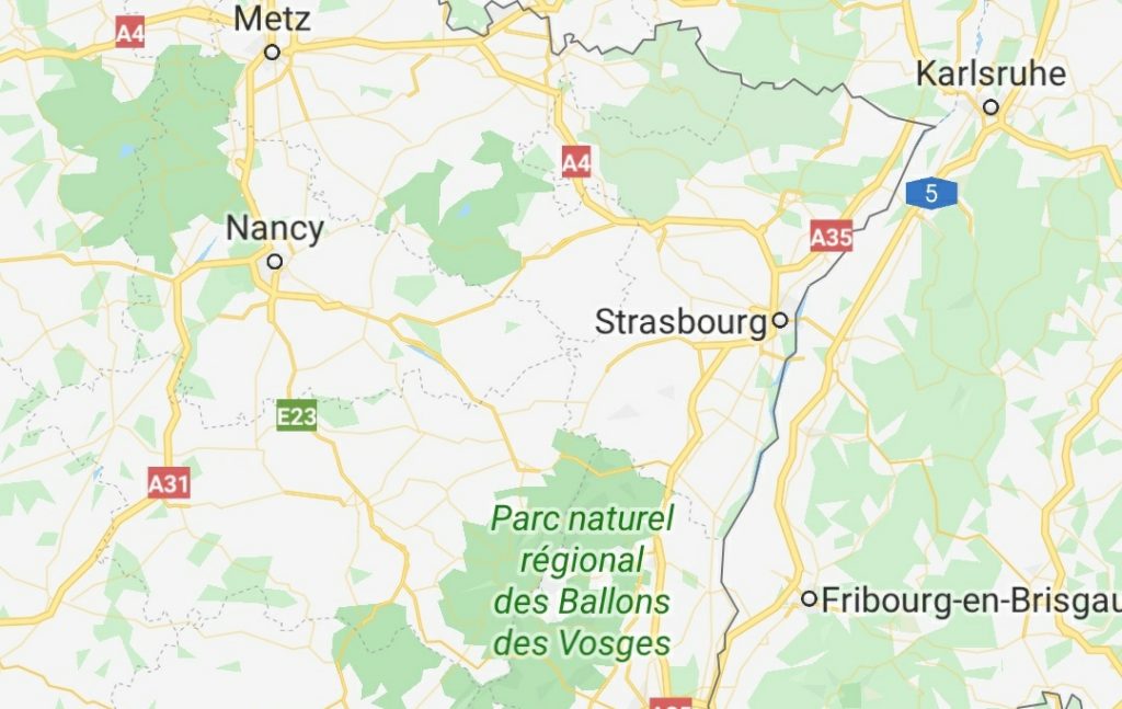 Un tremblement de terre de magnitude 3,4 vient de se produire à Strasbourg