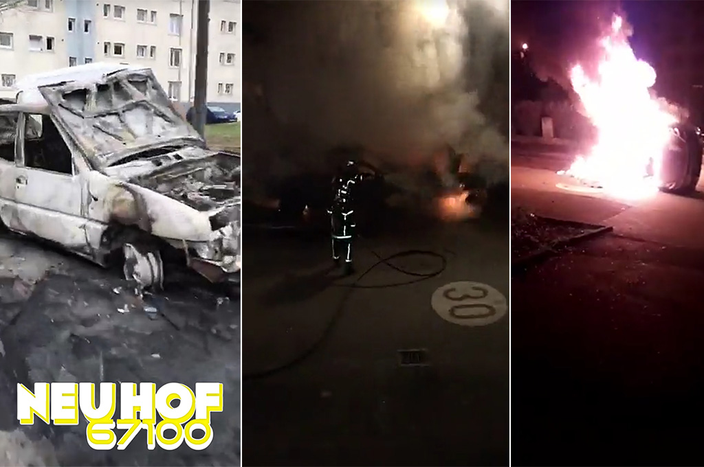 Strasbourg : Une quinzaine de véhicules brûlés, six suspects de 13 à 16 ans interpellés