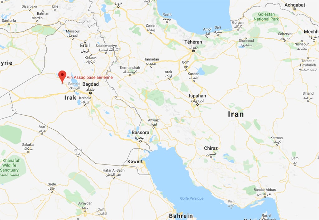 Irak : Plusieurs bases américaines visées par des missiles balistiques de l'Iran