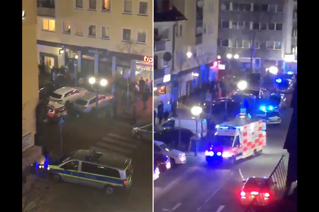 Allemagne : Au moins 8 morts et 5 blessés graves après deux fusillades à Hanau
