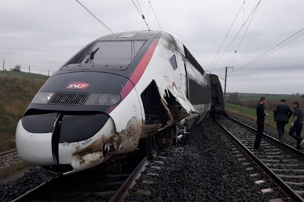 Un TGV Strasbourg-Paris a déraillé près de Saverne, plusieurs blessés