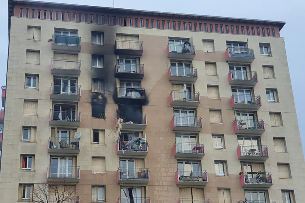 Explosion et incendie dans un appartement à Strasbourg : un mort et une blessée