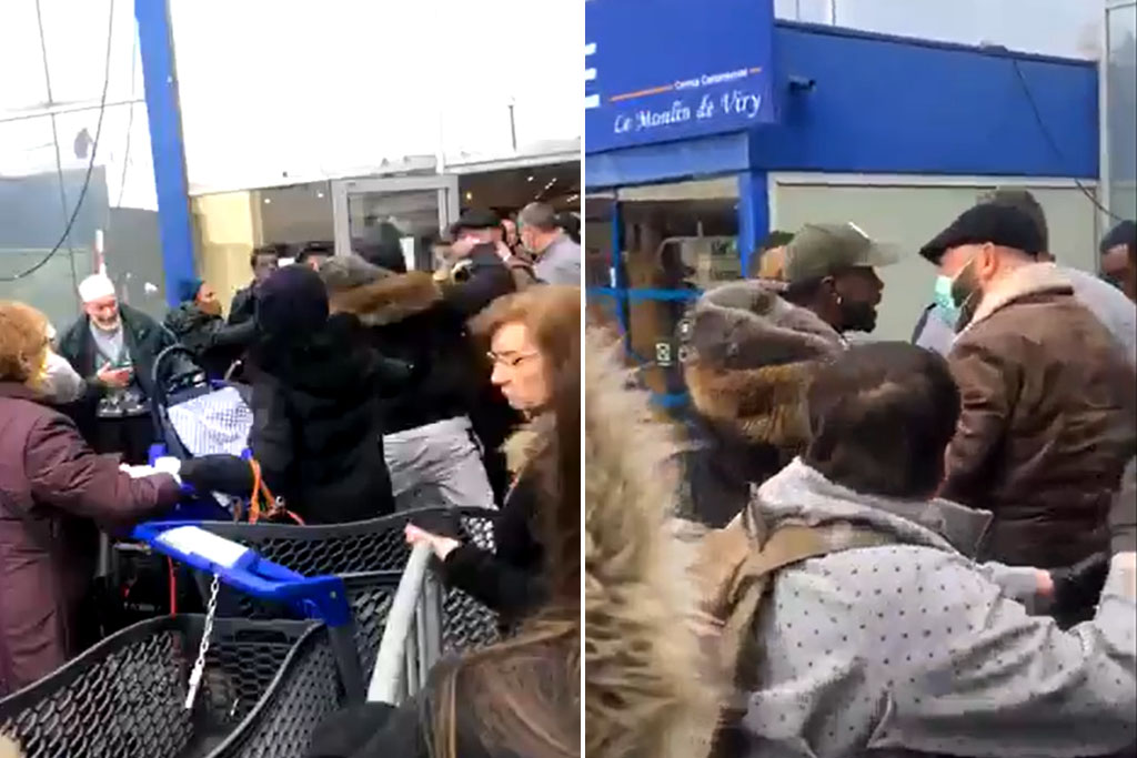 Coronavirus : Violents heurts dans la file d'attente d'un supermarché de Viry-Châtillon dans l'Essonne