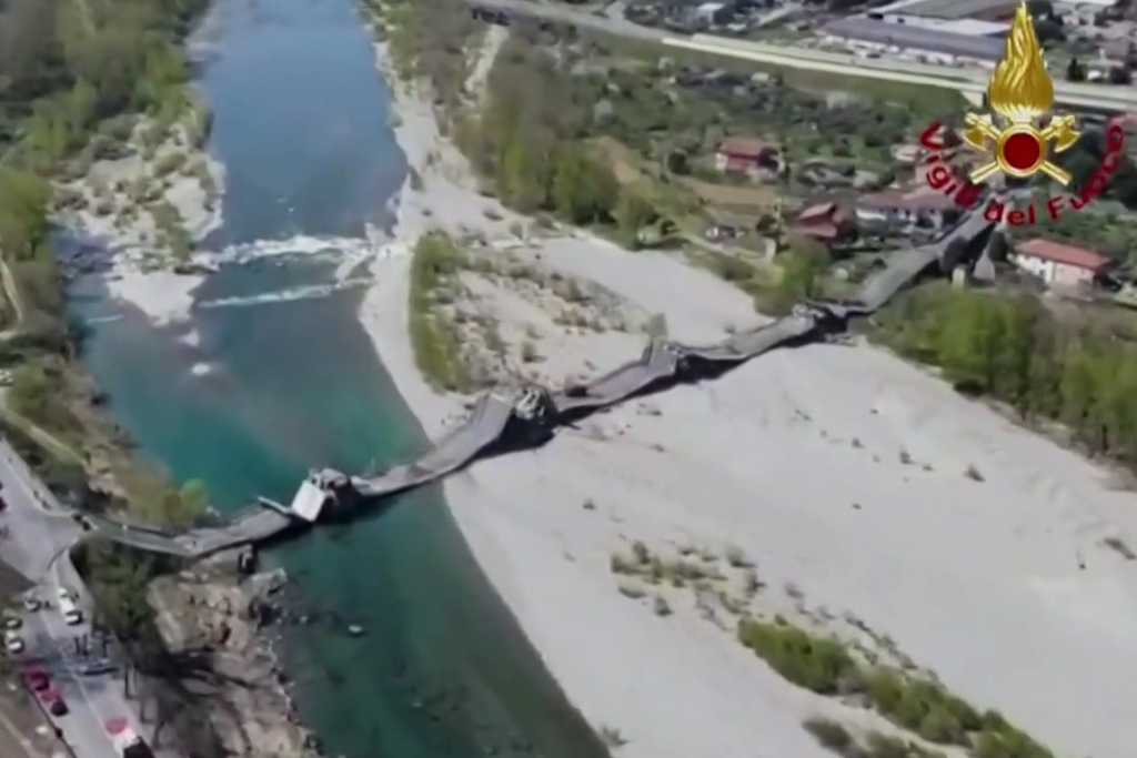 Italie : Un pont de 300 mètres s’est effondré en Toscane durant le confinement