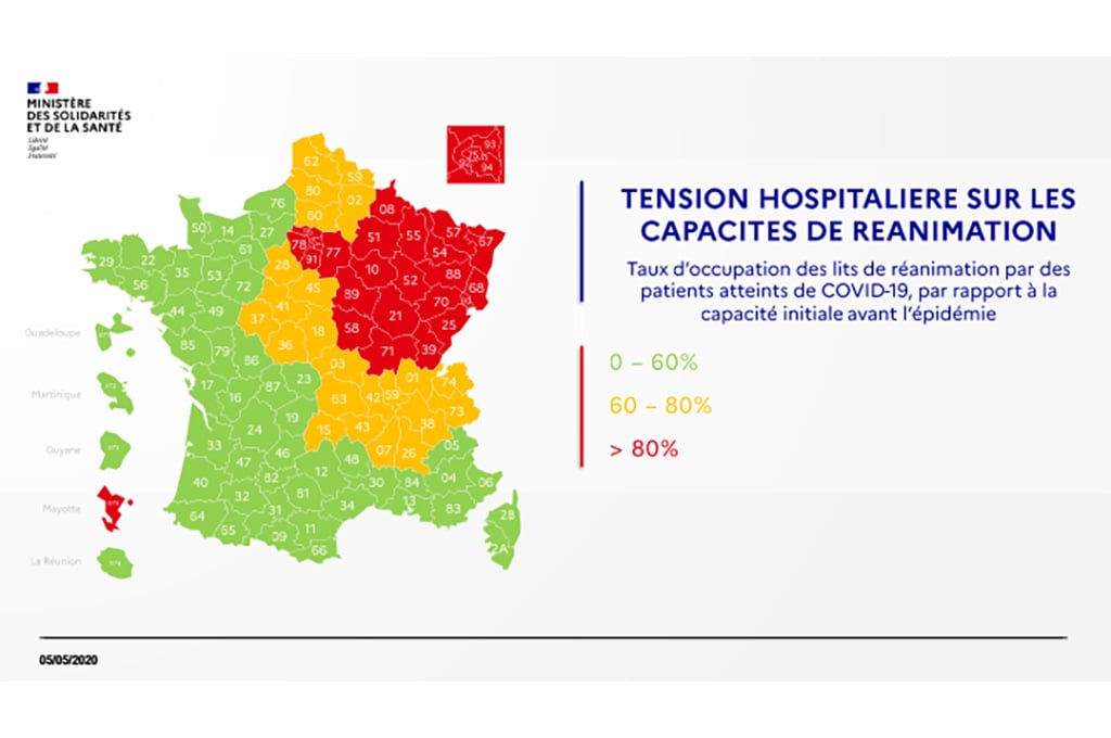 Déconfinement : Découvrez la nouvelle carte des départements, les Hauts-de-France passent en orange