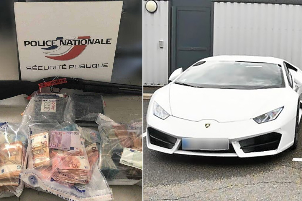 Lorient : Au chômage mais à la tête d'un trafic de stupéfiants, il roulait en Lamborghini et portait des montres de luxe
