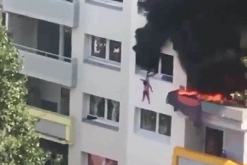 Grenoble : Deux enfants sautent du troisième étage d'un immeuble pour échapper à un incendie