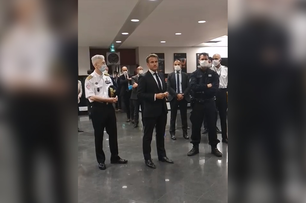 Emmanuel Macron annonce la création d'une indemnité pour les policiers travaillant de nuit