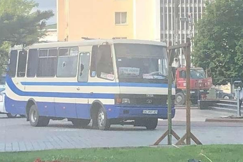 Prise d’otage dans un bus en Ukraine : les passagers du bus libérés, l'auteur a été arrêté