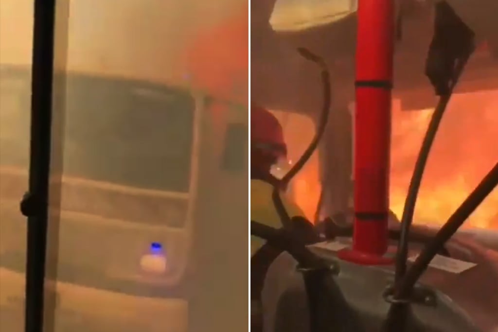 Incendie de Martigues : Pris au piège au milieu des flammes avec ses collègues, un pompier a filmé la scène