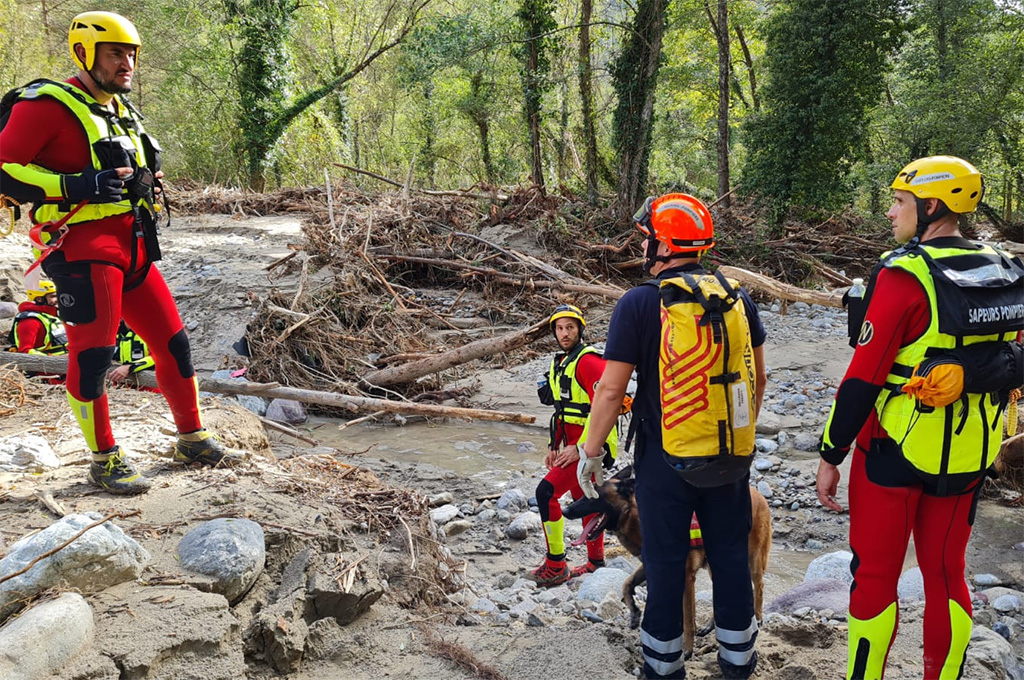 Tempête Alex dans les Alpes-Maritimes : le corps sans vie d'un des pompiers disparus découvert