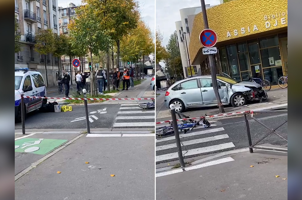 Paris : Au volant d'une voiture volée, il fonce volontairement sur les policiers pour leur échapper