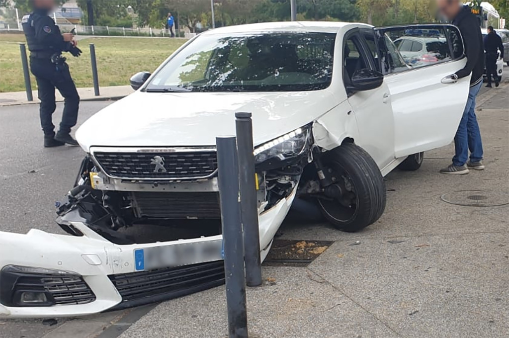 Valence : Un policier municipal blessé en interceptant un chauffard au volant d'une voiture volée