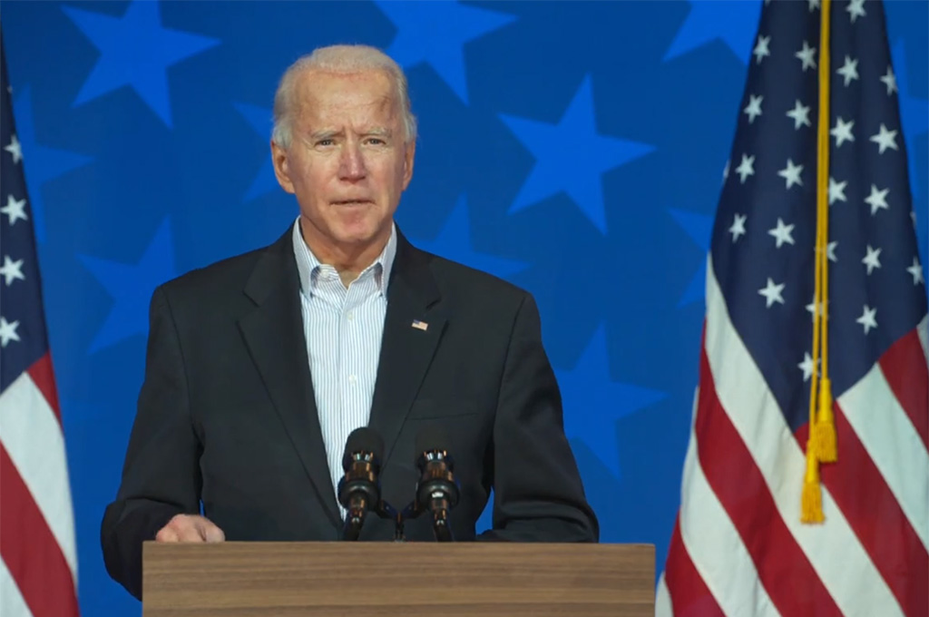 Joe Biden élu président des États-Unis annoncent les médias américains