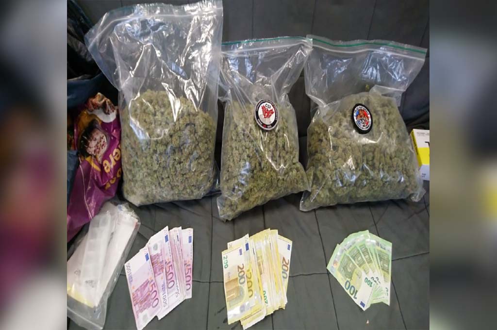 Pantin : 3,1 kilos de cannabis et 35 000 € saisis après l'interpellation d'un fuyard en TMax