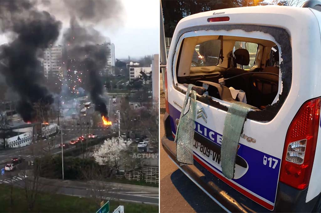 Violences urbaines à Bron, près de Lyon : des véhicules brûlés et un équipage de police pris à partie