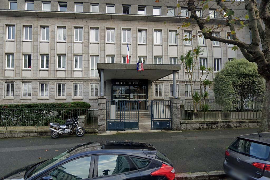 Brest : Il tire un coup de feu sur la façade du commissariat et prend la fuite