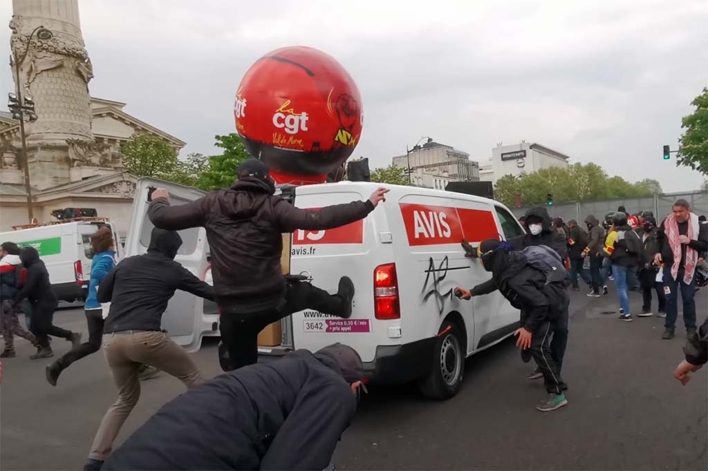 Manifestation du 1er mai à Paris : des militants CGT agressés et blessés, le parquet ouvre une enquête