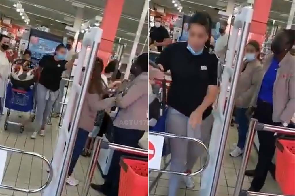 Enquête ouverte après des insultes racistes à une employée filmées dans un Carrefour de Haute-Savoie