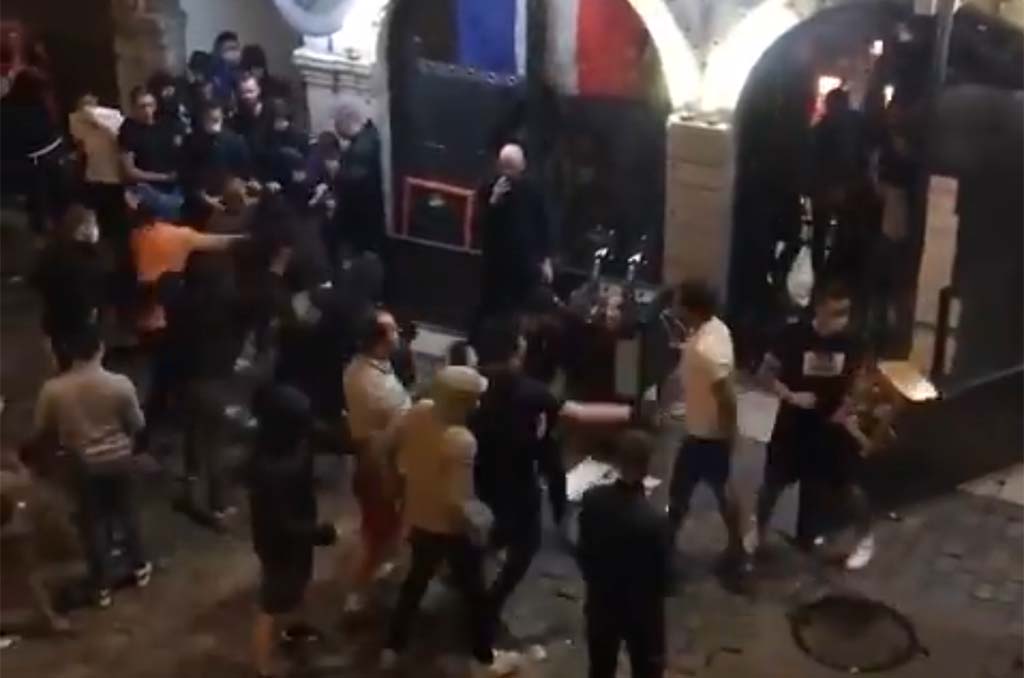 Violente rixe dans le centre de Lyon après France - Suisse, une enquête ouverte
