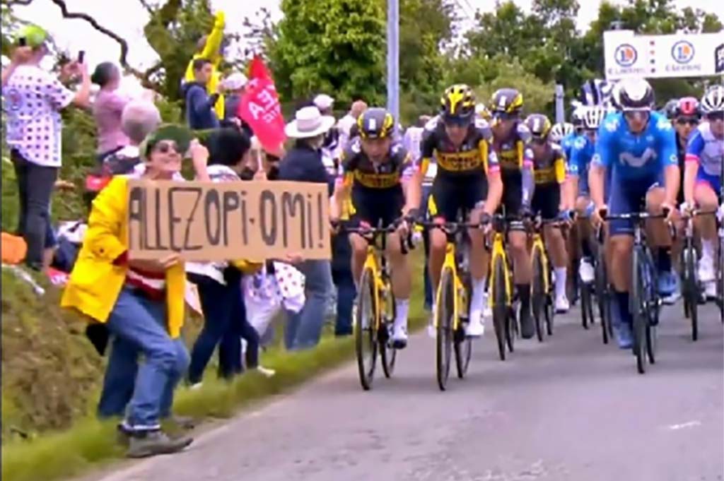 Chutes au Tour de France : la spectatrice en cause placée en garde à vue
