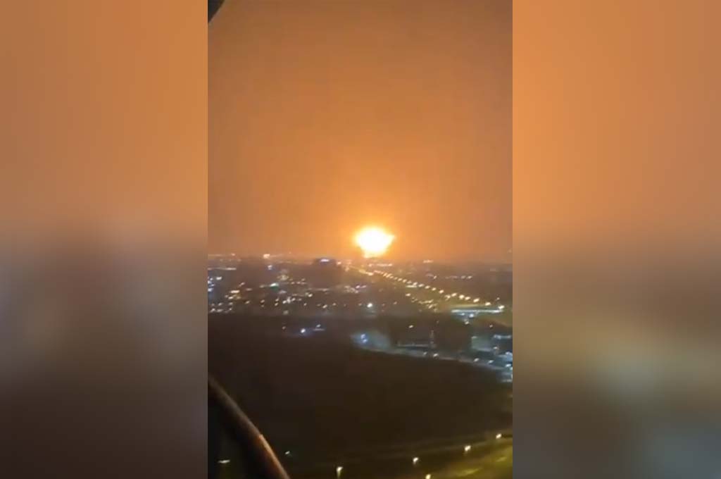 Dubaï : VIDÉOS. Violente explosion sur un navire au port de Jebel Ali