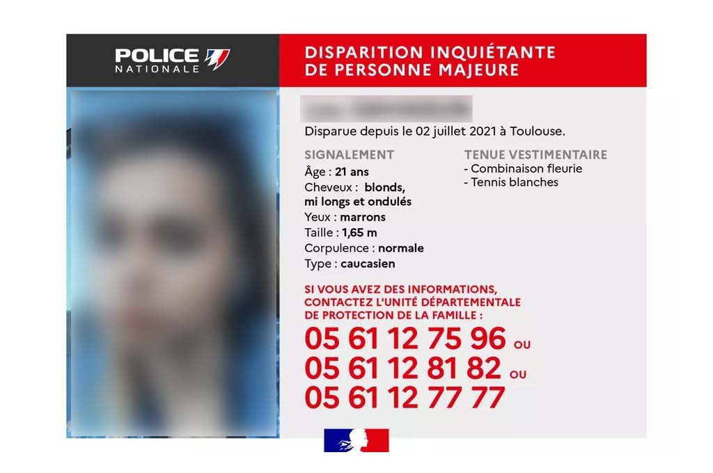 Toulouse : La jeune femme disparue depuis une semaine retrouvée saine et sauve