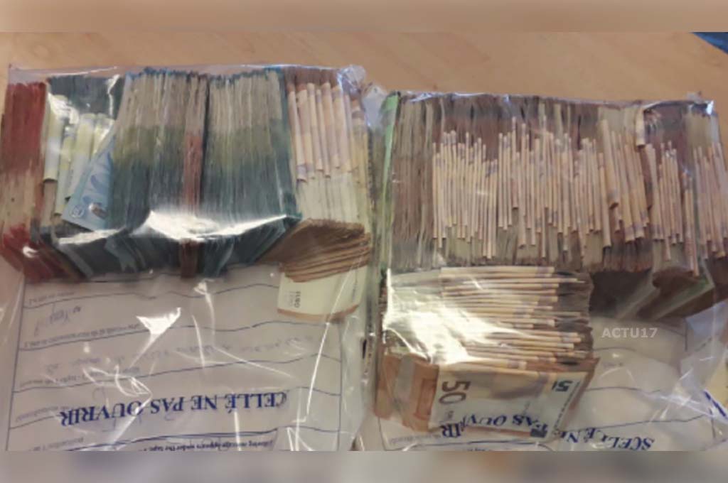 Lille : 137 000€, de l'héroïne et de la cocaïne saisis par la police, trois interpellations