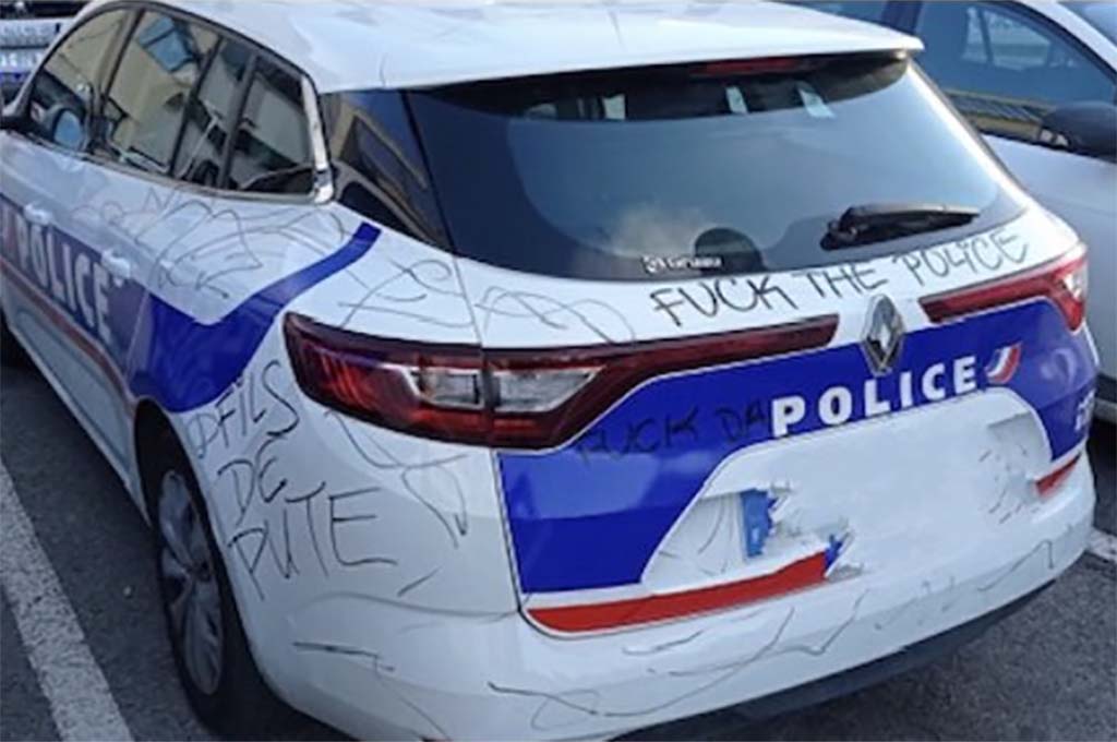 «Fuck la police» : un enseignant tague une voiture de police à Montpellier