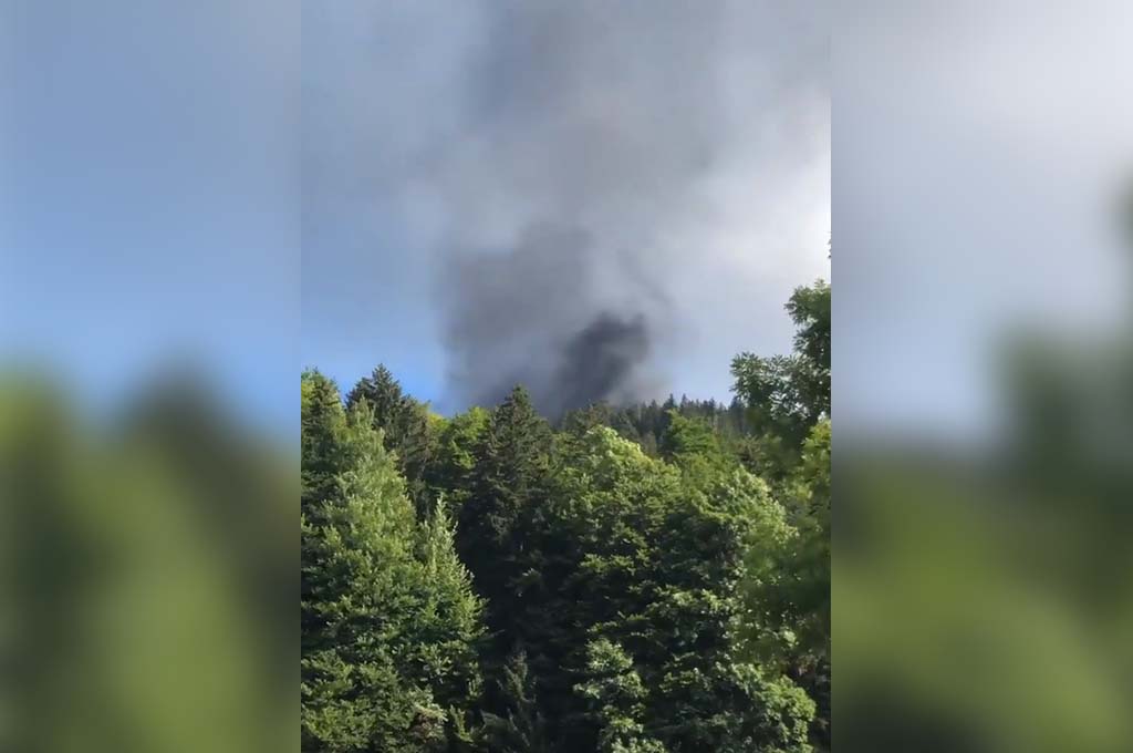 Isère : Un hélicoptère de la sécurité civile s'est écrasé, un mort et quatre blessés