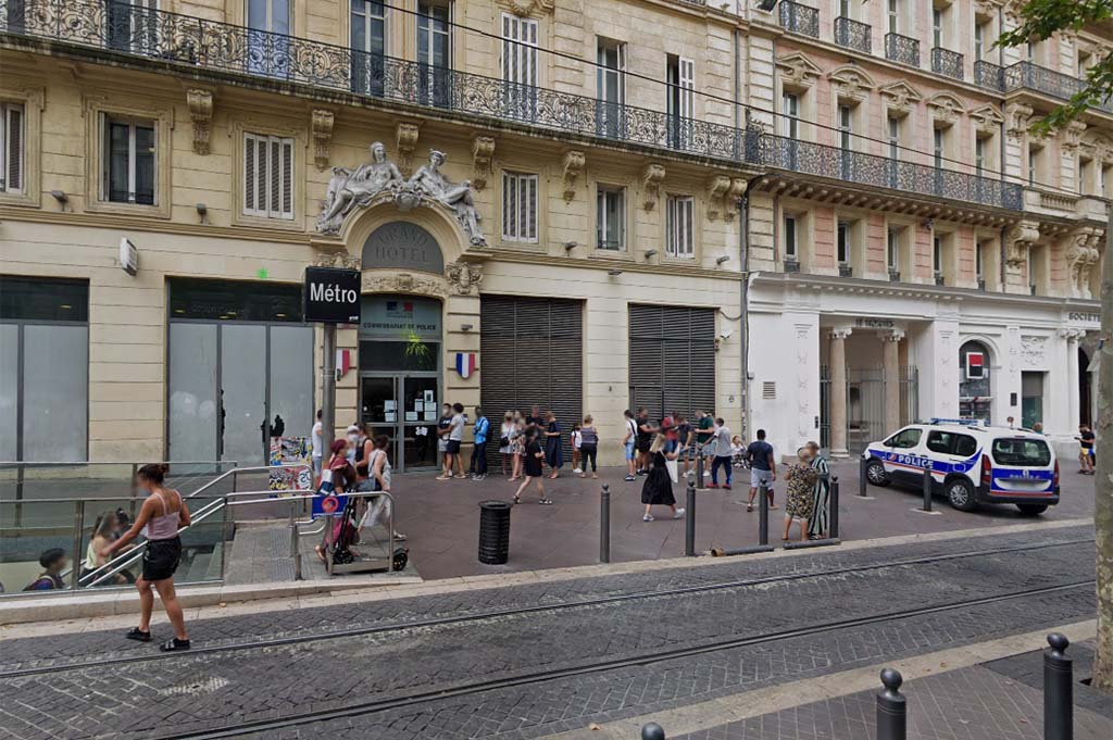 Marseille : Un homme blessé par balle à proximité du commissariat de la Canebière