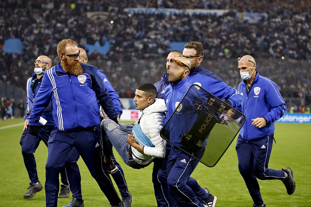OM-PSG : Neuf policiers blessés et 21 personnes interpellées au cours des incidents durant le match