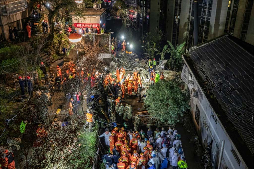 Chine : Au moins 16 morts et 10 blessés après une explosion dans une cantine