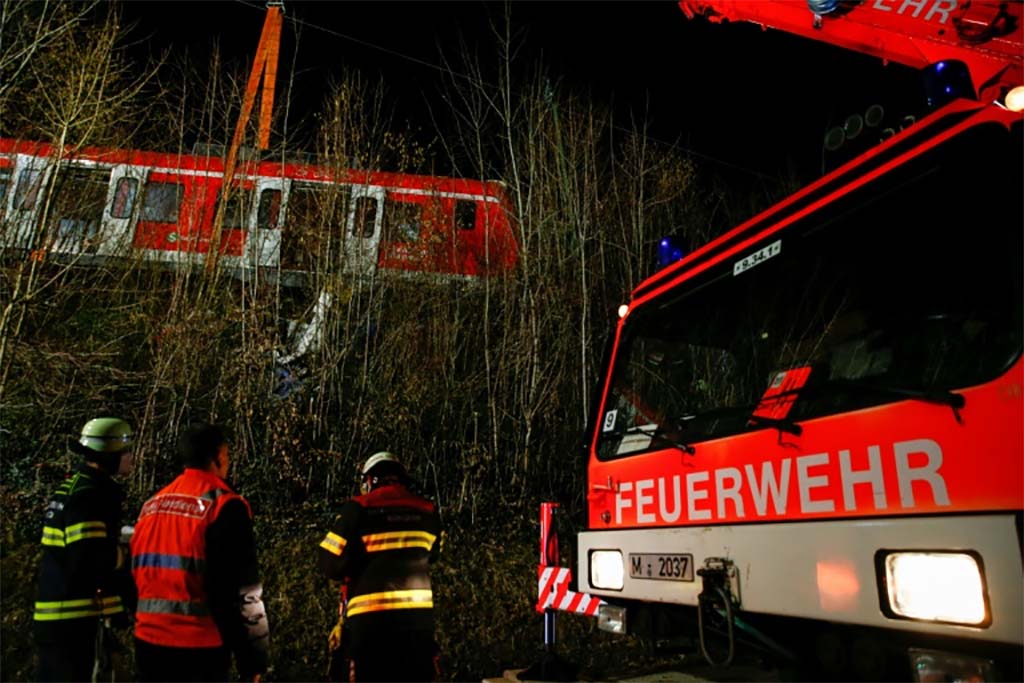 Allemagne : Au moins un mort et 14 blessés après une collision entre deux trains