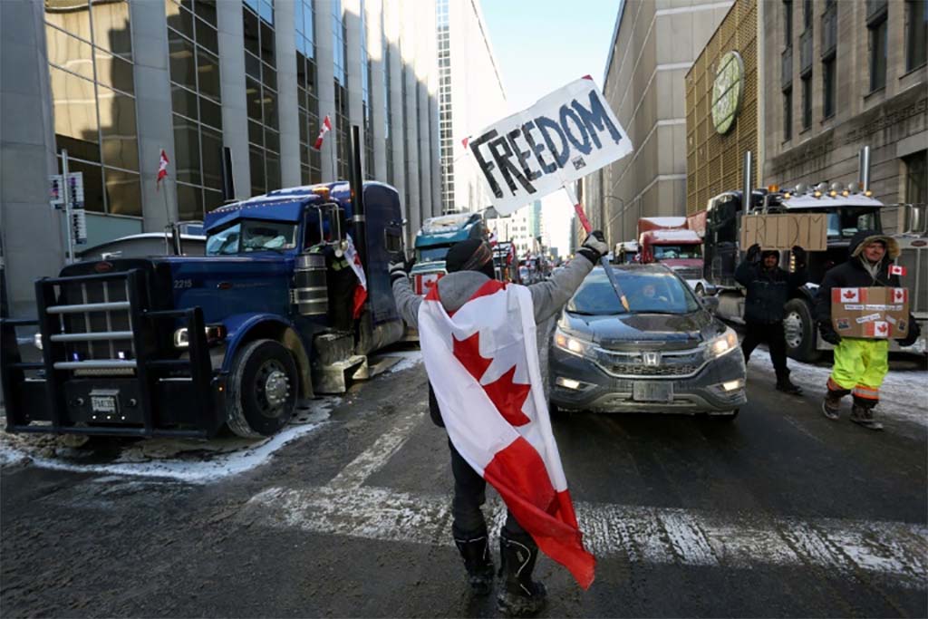 «Pire que le Covid» : après 14 jours de manifestations, le désespoir des commerçants d'Ottawa
