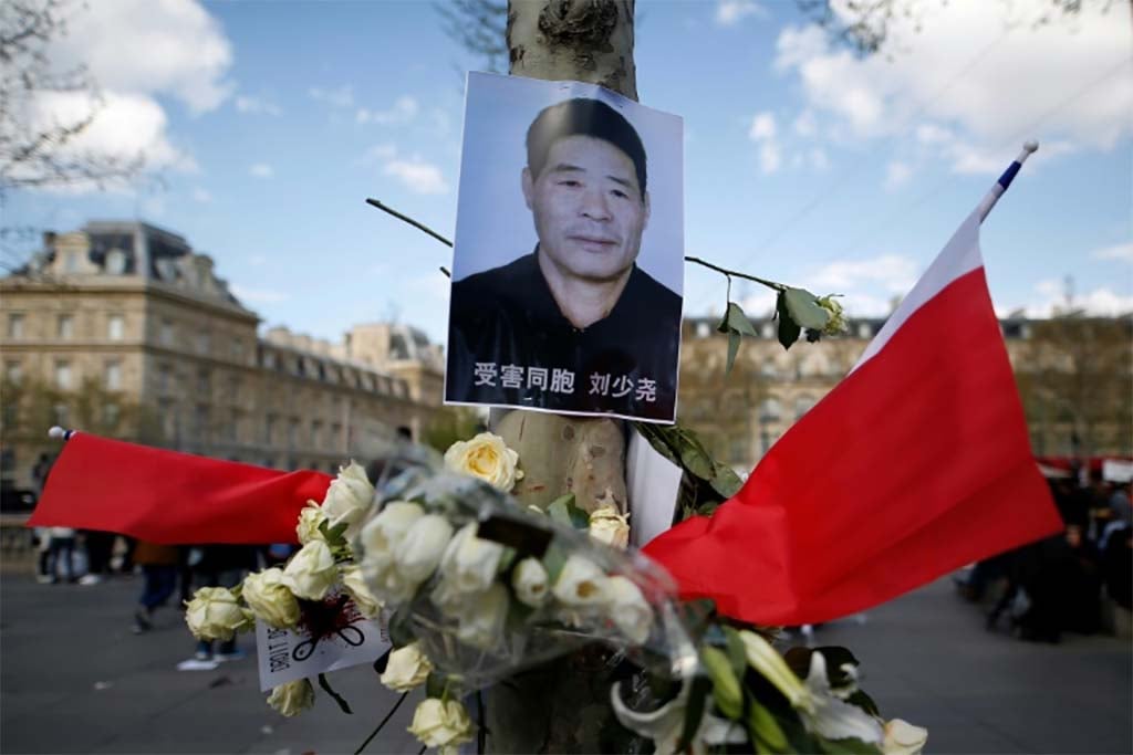 Paris : Non-lieu définitif pour le policier qui avait mortellement neutralisé un père de famille chinois
