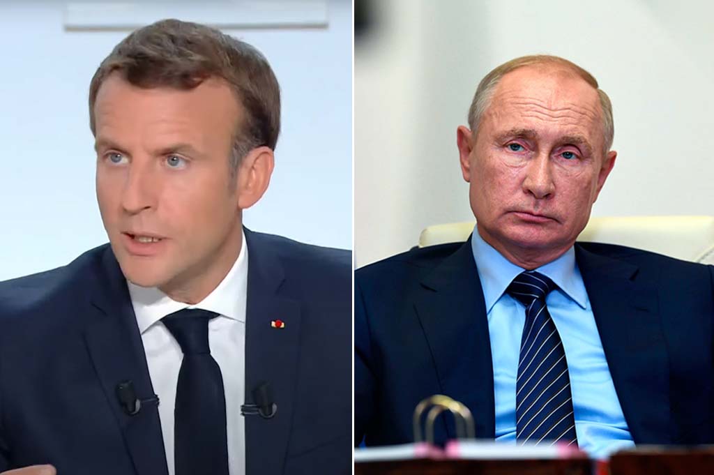 Guerre en Ukraine : Poutine a dit à Macron qu'il atteindra ses objectifs «par la négociation ou par la guerre»